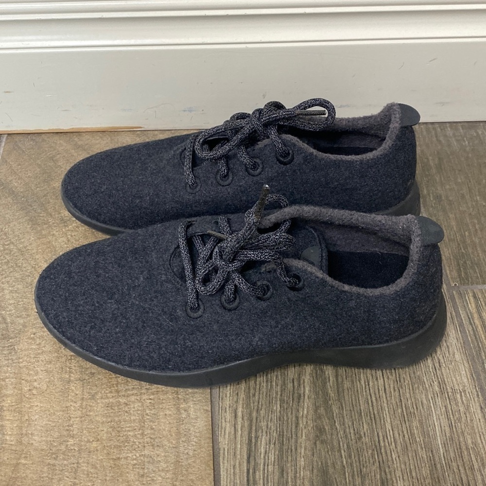 Allbirds wool runner grey shoes size 9